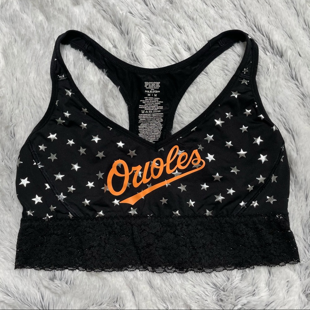 VS PINK Baltimore Orioles Bralette